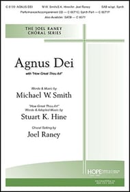 Agnus Dei SAB choral sheet music cover